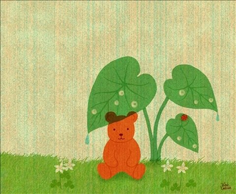 雨と熊