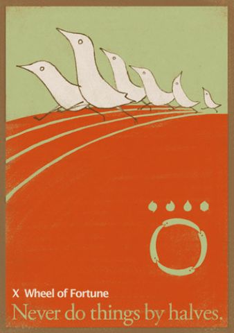Tarot card - X -