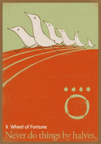 Tarot card - X -