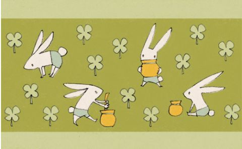 Label - rabbit -