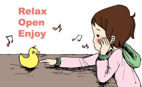 Relax open enjoy