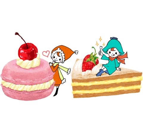 おかしとこびとさん