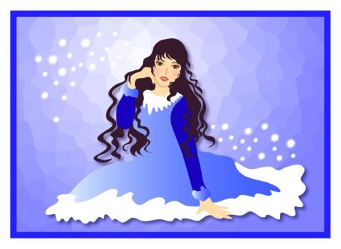 青い妖精