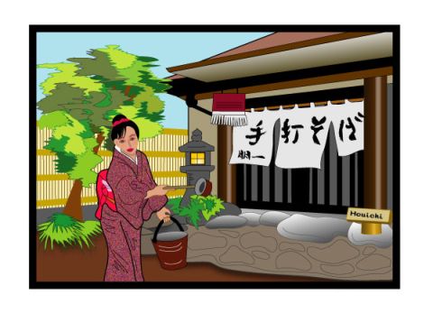 手打ちそば店