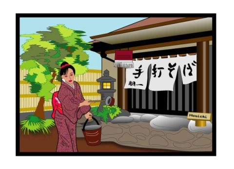 手打ちそば店