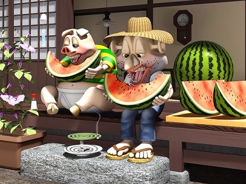 ふる里の夏休み