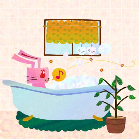 バスタイム♪