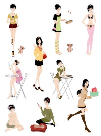 女の子の日常
