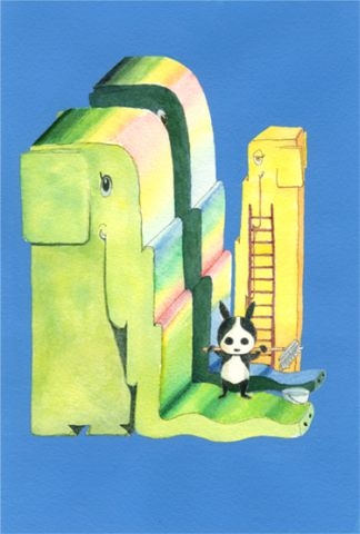トトのゾウ洗い
