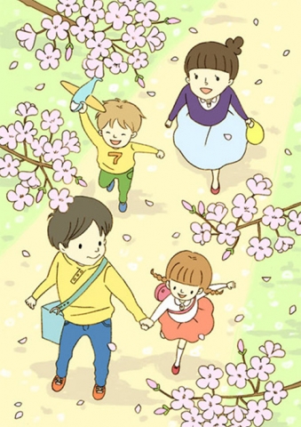 お花見