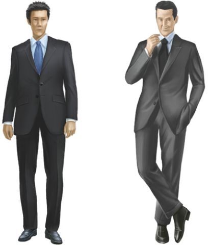 人物カット