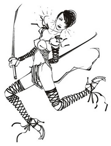 Coquettish blade