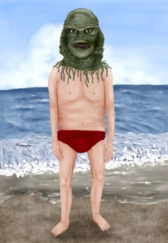 水中マスク