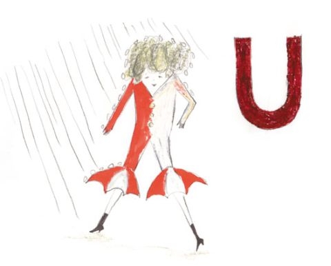 U