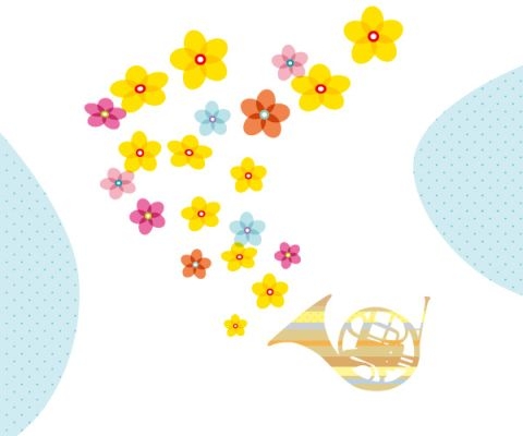 花のホルン