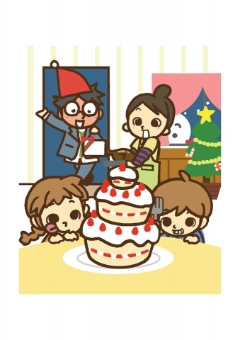 wait!：クリスマスイラスト