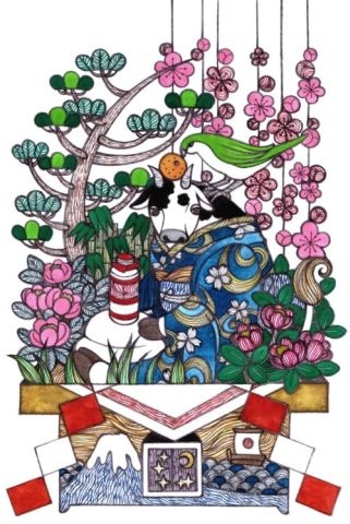 牛の鏡餅