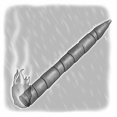 忍者道具?水中松明
