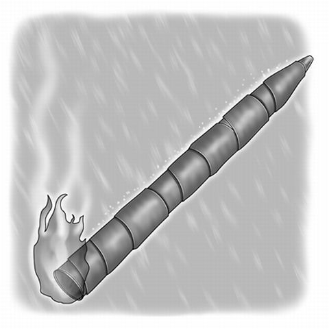 忍者道具?水中松明