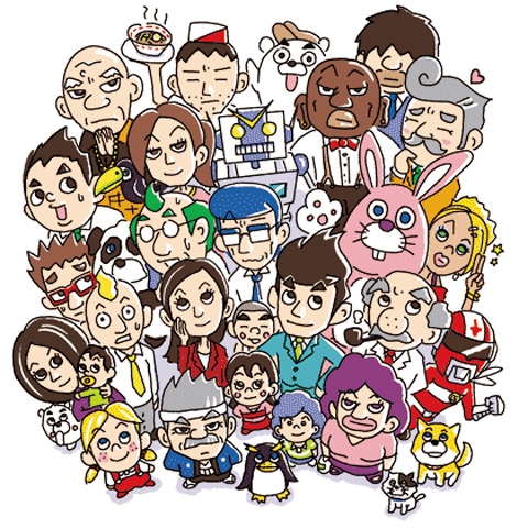 オリジナル キャクター群