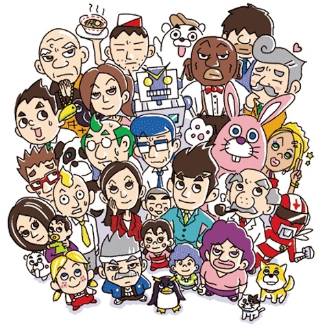 オリジナル キャクター群