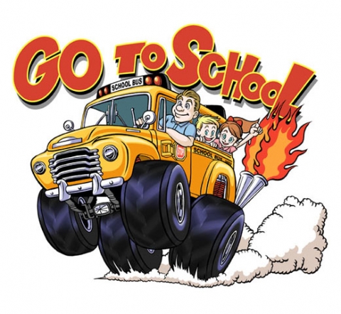 go to school