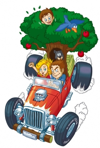 tree car