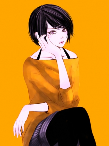 頬杖