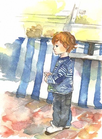 赤毛の少年