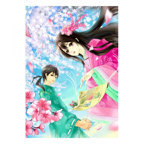 桜乱舞