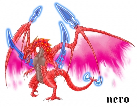 カードゲーム風ドラゴン