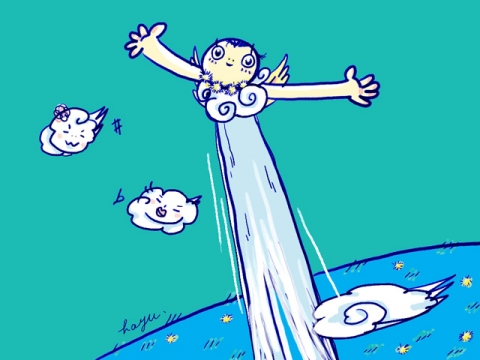 雲の雀