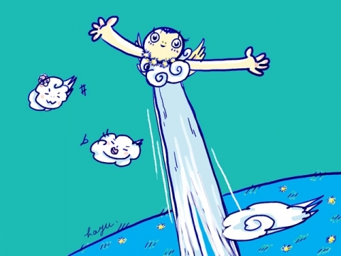 雲の雀