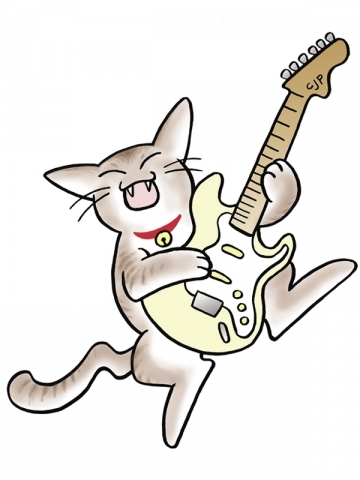 猫ギター