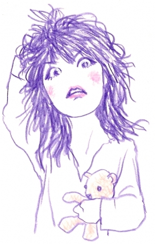 似顔絵サンプル（鳥居みゆき）