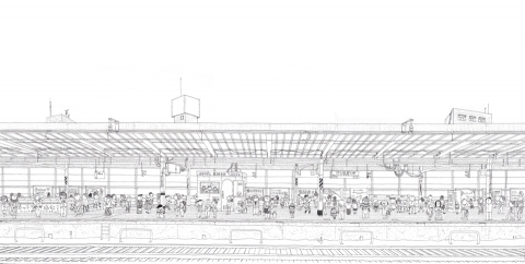 駅のホーム