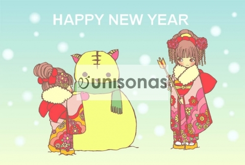 年賀状イラスト