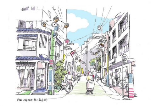 駅前商店街