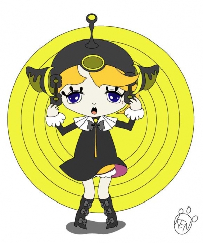 ヘッドフォン少女
