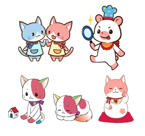 動物キャラクター