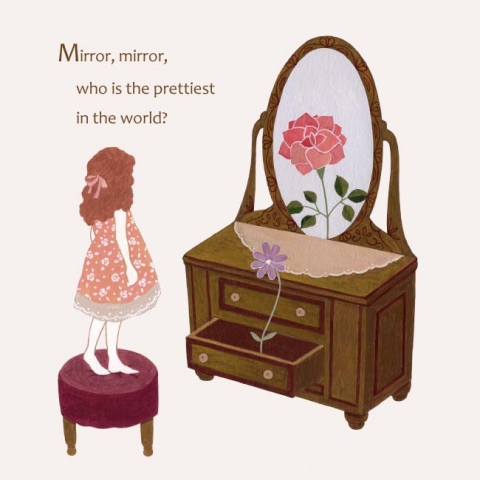 Mirror flower