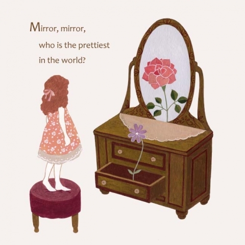 Mirror flower